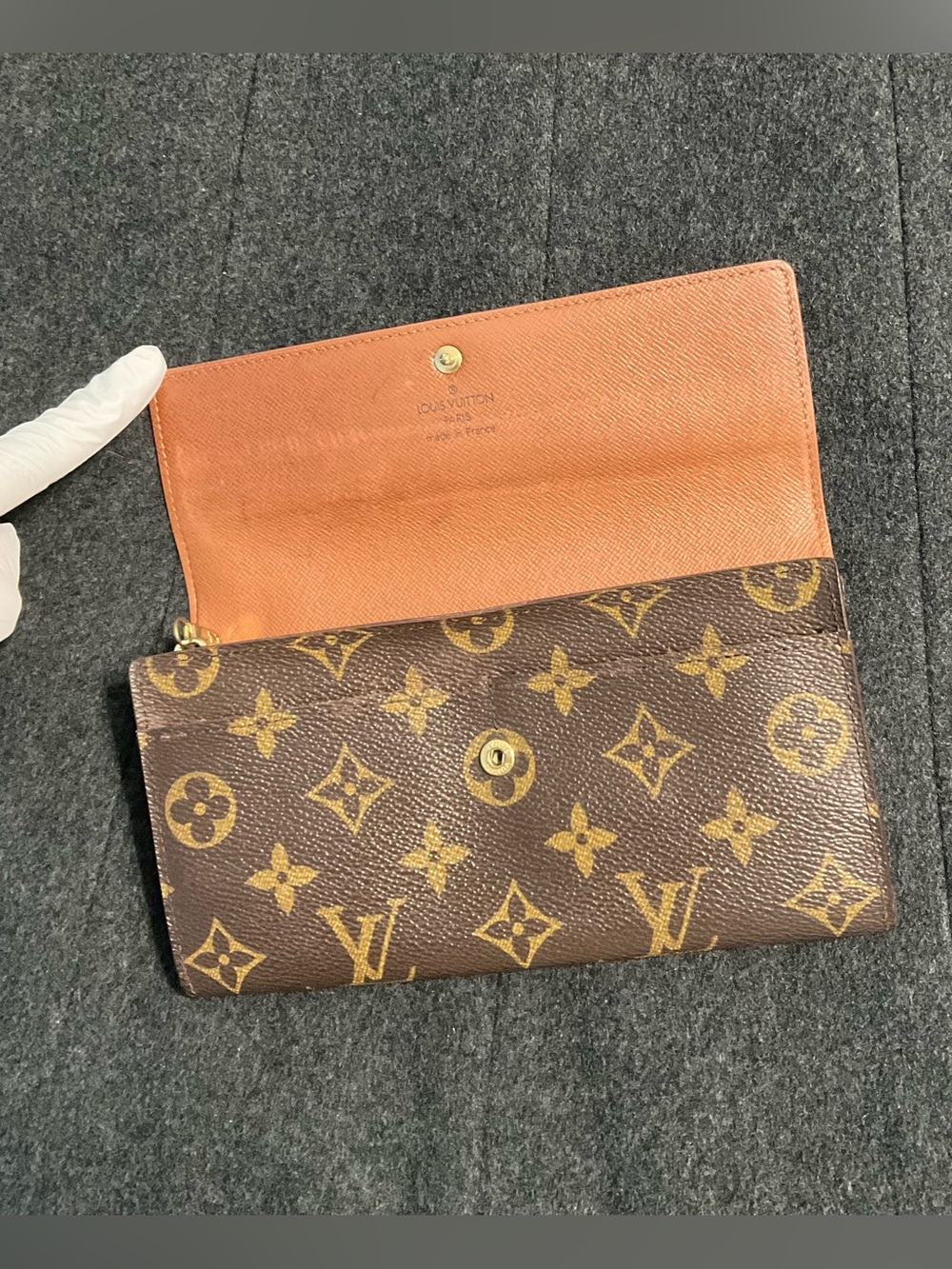 LV ✅ AUTHENTIC Brown Monogram  LONG Wallet TH0959
LOUIS VUITTON